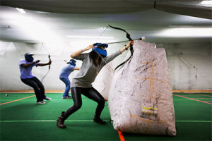 Archery tag in Seattle
