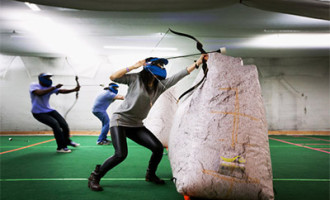 Archery tag in Seattle